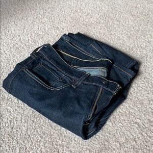 Dark wash Levi’s